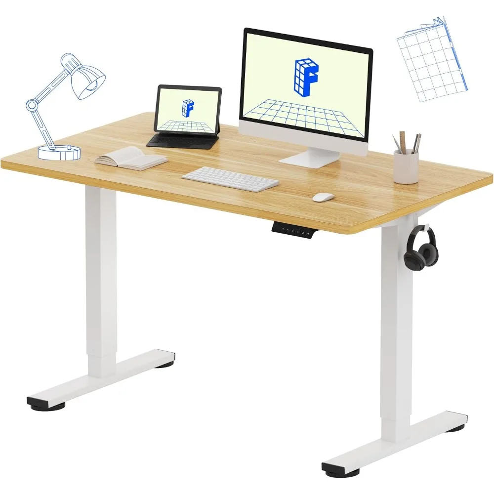 Desk Setup One Monitor - Escritorio Elevable de una Pieza de