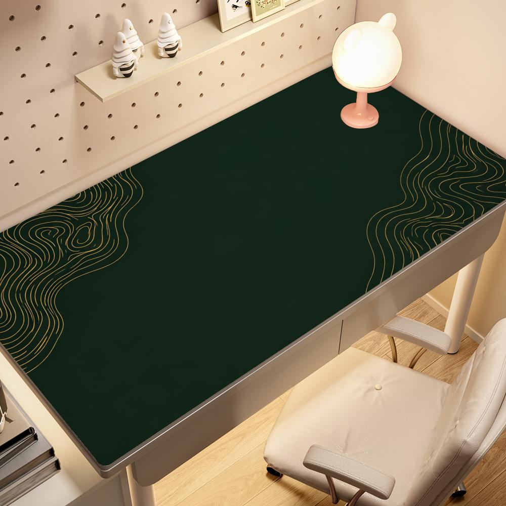 Desk Setup Minimal - Alfombrilla de Escritorio de Lujo Verde