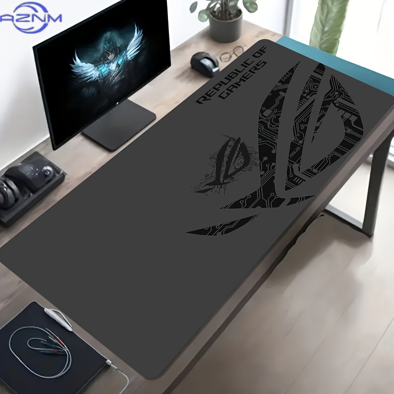 Desk Setup Tech - Alfombrilla de Ratón Grande para Juegos,