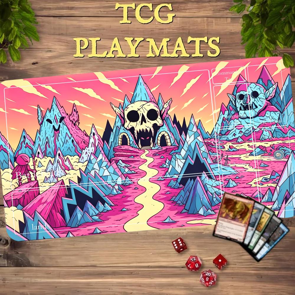 Desk Setup Anime - Tapete de Juego TCG con Diseño