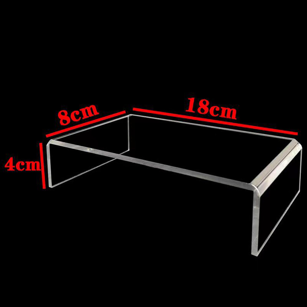 Monitor Riser Wood - Nuevo soporte de exhibición acrílico, estantes