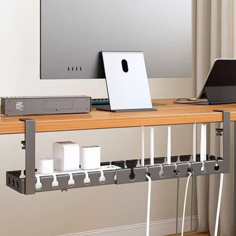 Desk Setup Organizer - Organizador de cables debajo de la