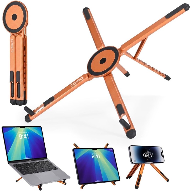 Desk Setup Riser - Soporte Magnético Plegable 3 en 1