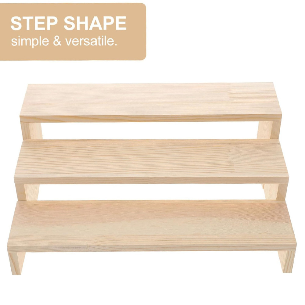Monitor Riser Wood - Soporte de exhibición de madera para