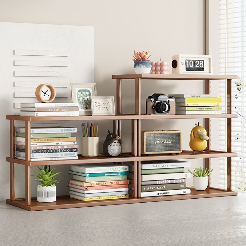 Desk Setup Organizer - Estante de Almacenamiento de Escritorio con