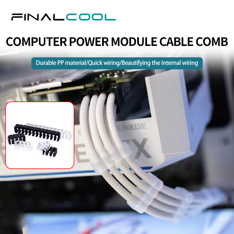 Desk Setup Organizer - FinalCool LXQ-36 Organizador de Cables de