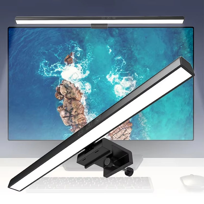 Desk Setup Tech - Lámpara LED de 33cm/50cm para Monitor,