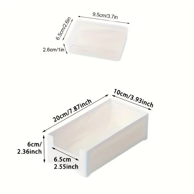 Caja de almacenamiento organiz - Desk Setup Organizer reseña y precio
