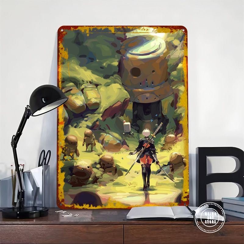 Nier Automata: 2B en el Bosque - Desk Setup Vintage reseña y precio