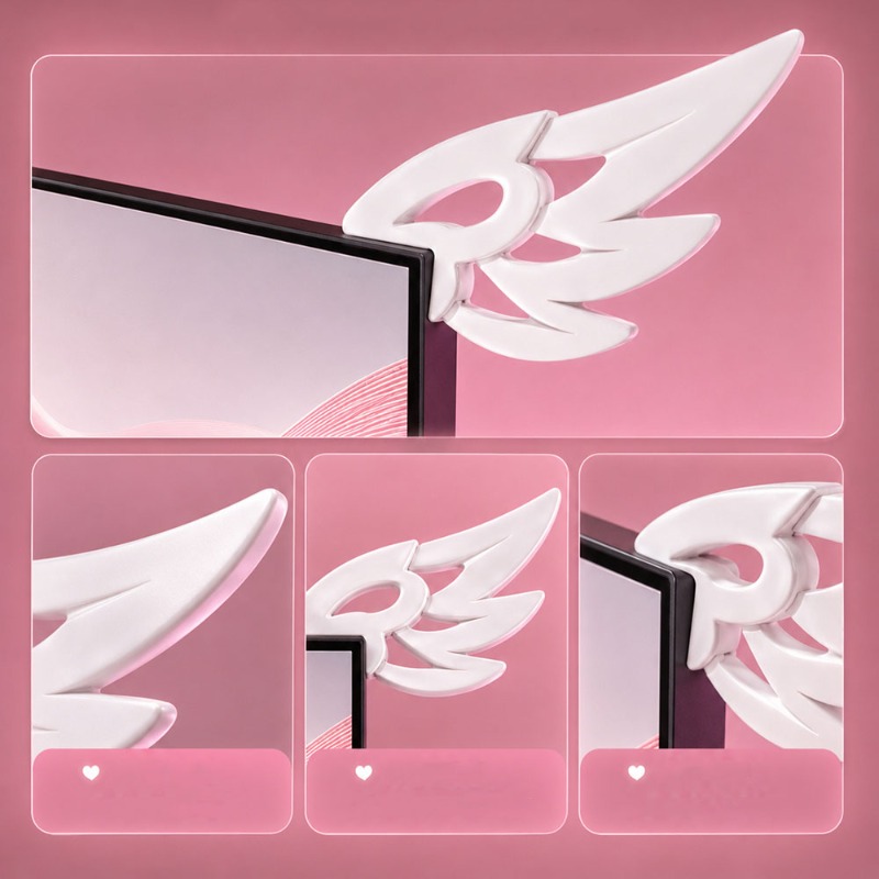 Decoración de Alas 3D Kawaii p - Desk Setup Tech reseña y precio