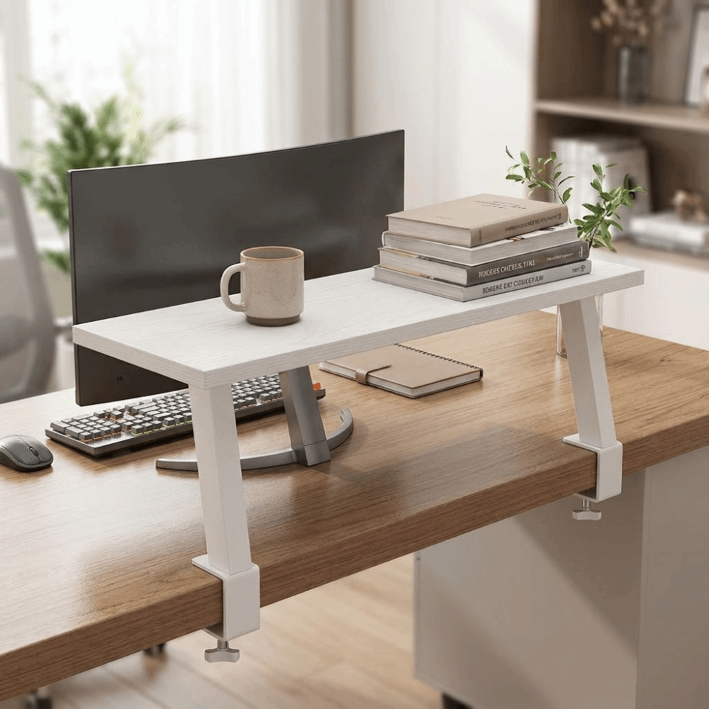 Soporte para Monitor con Diseñ - Monitor Riser Wood reseña y precio