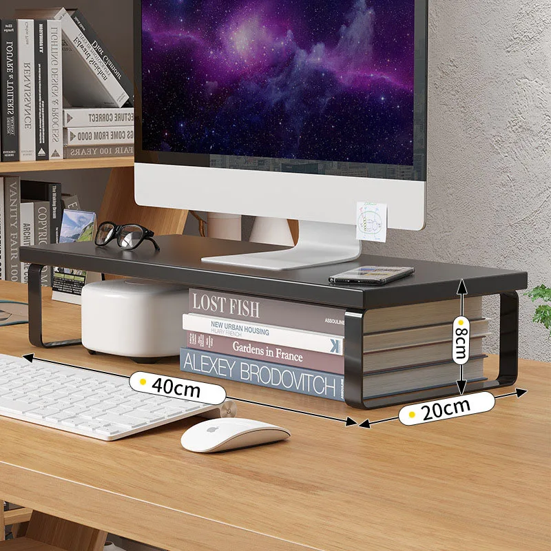 Soporte de almacenamiento simp - Monitor Riser Wood reseña y precio