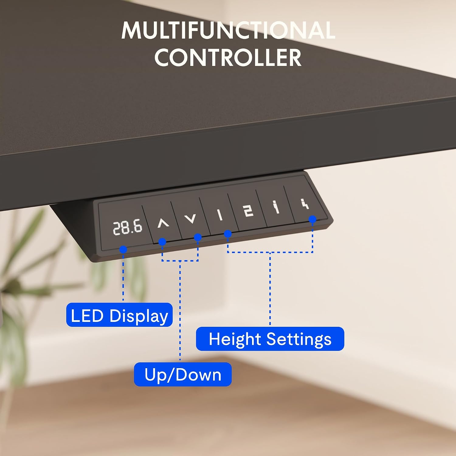 Escritorio Eléctrico Ajustable - Desk Setup One Monitor reseña y precio