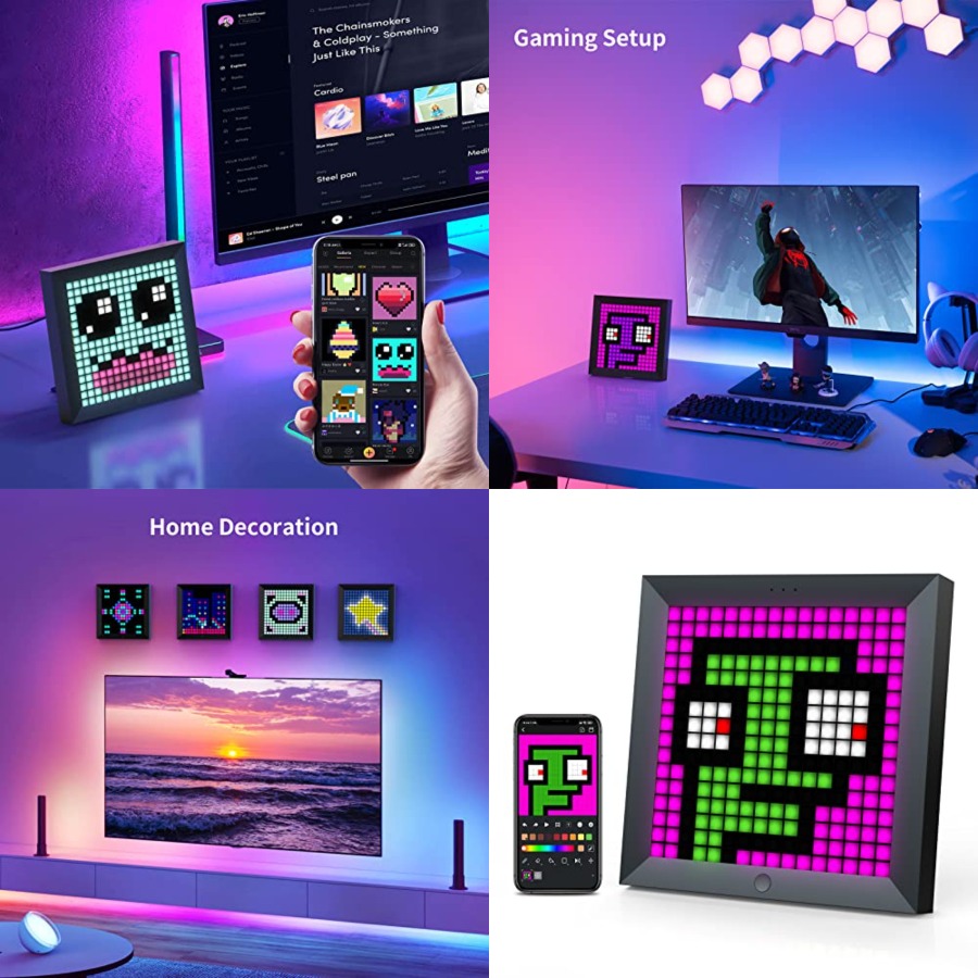 Panel de Pantalla LED de Píxel - Desk Setup Tv reseña y precio