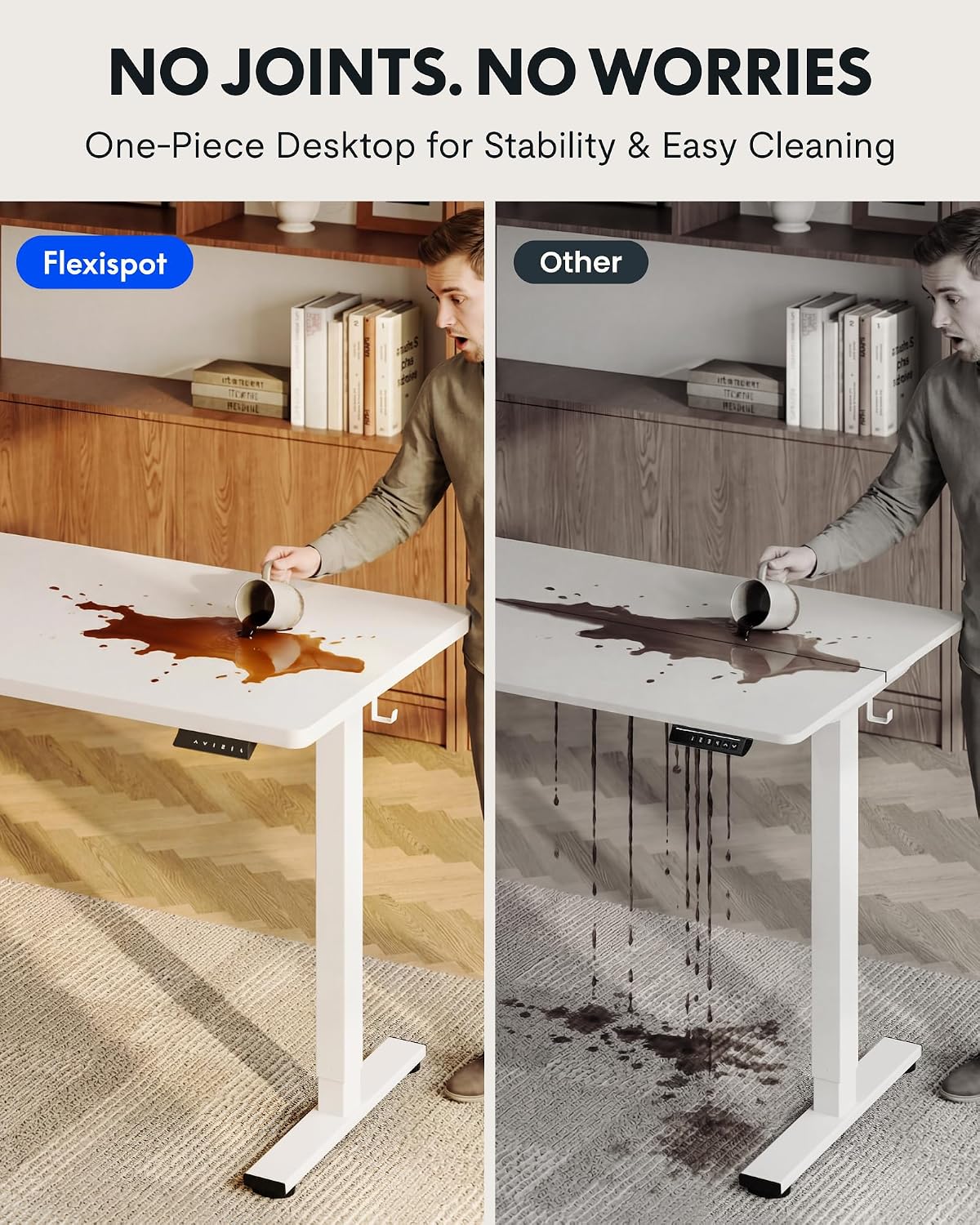 FLEXISPOT EN1 Escritorio de Pi - Desk Setup One Monitor reseña y precio