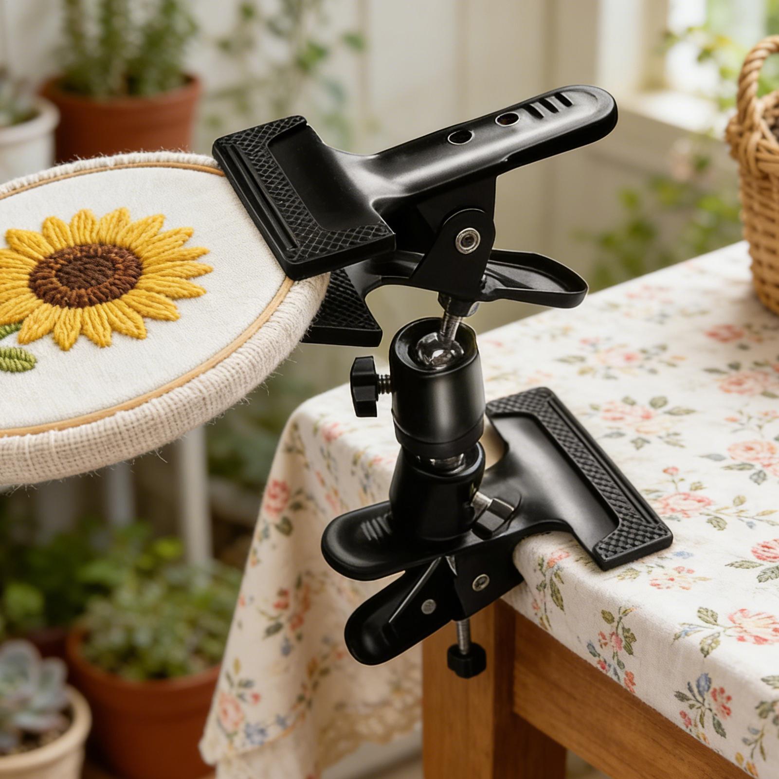 Soporte de Bordado Resistente  - Desk Setup Equipment reseña y precio