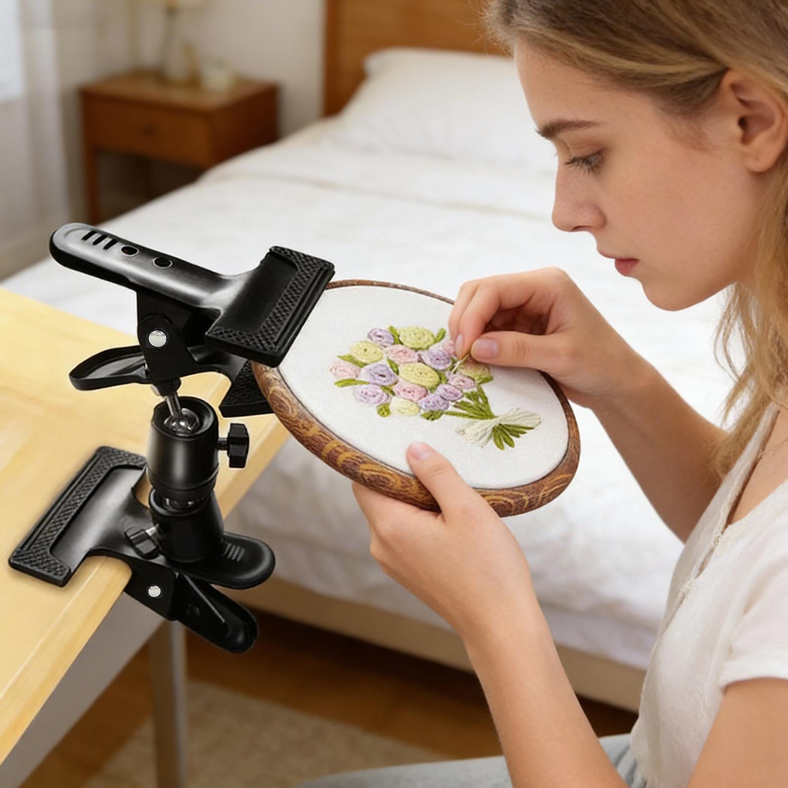 Soporte de Bordado Resistente  - Desk Setup Equipment reseña y precio