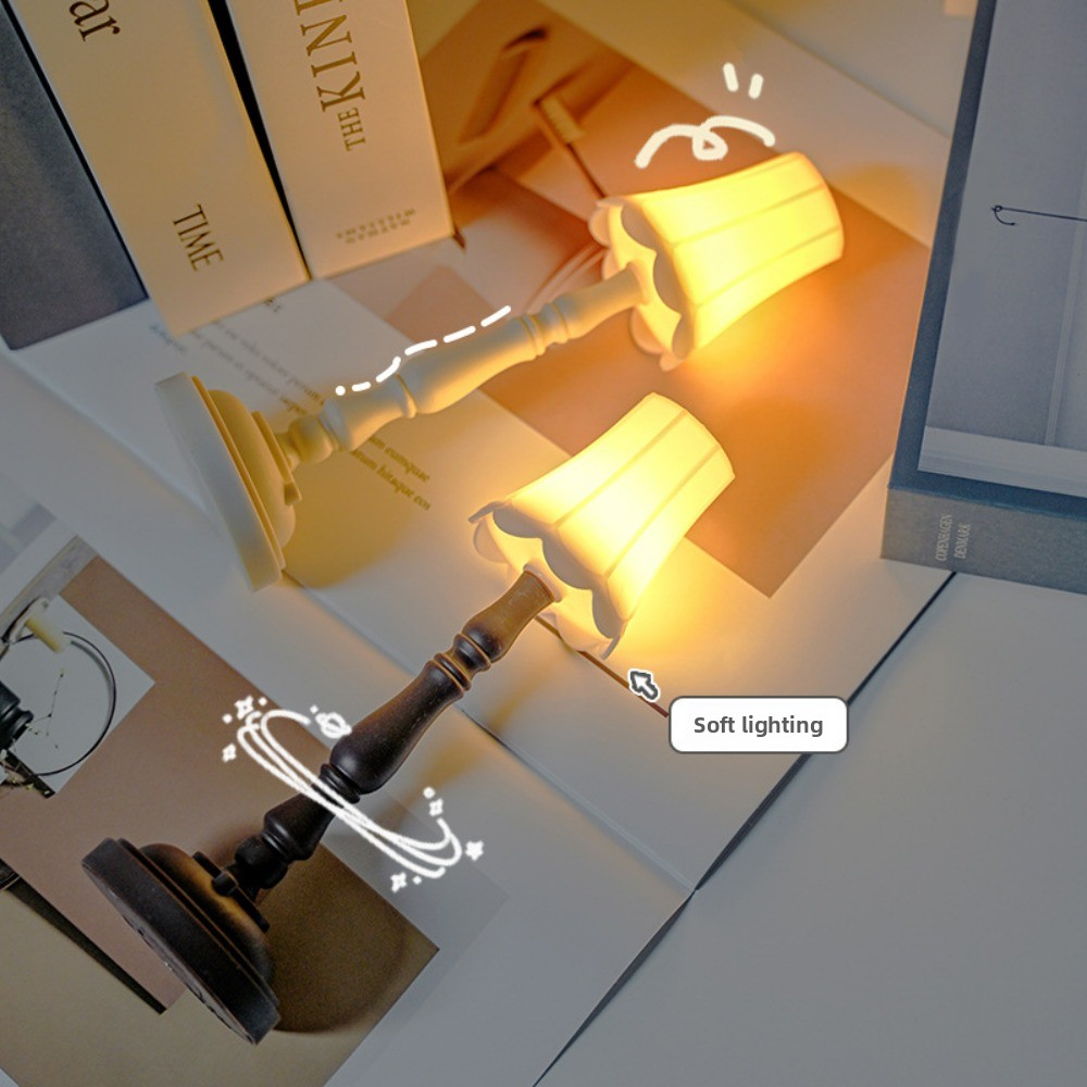 Luz de noche LED vintage - Lám - Desk Setup Vintage reseña y precio