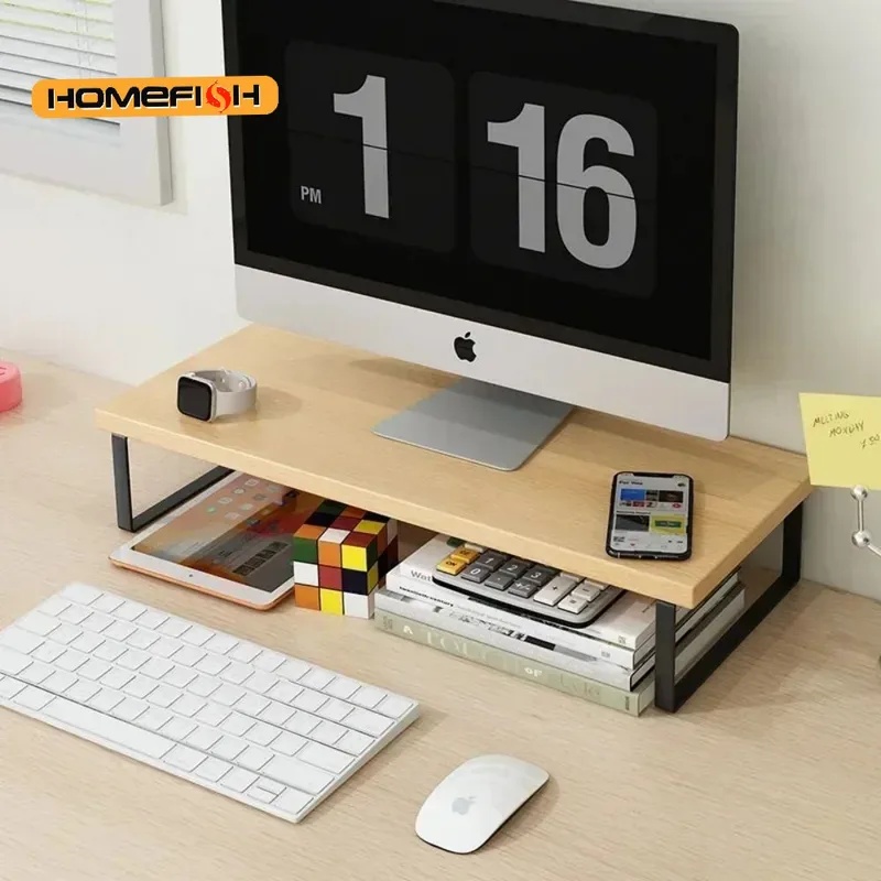 Soporte Elevador para Monitor  - Monitor Riser Wood reseña y precio