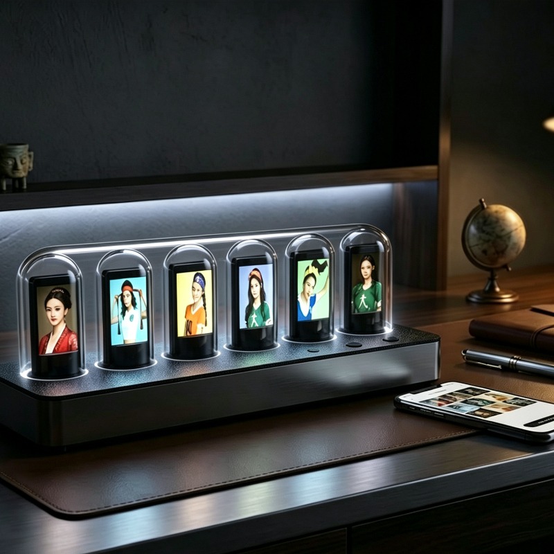 Relojes de Tubo Nixie Simulado - Desk Setup Youtube reseña y precio