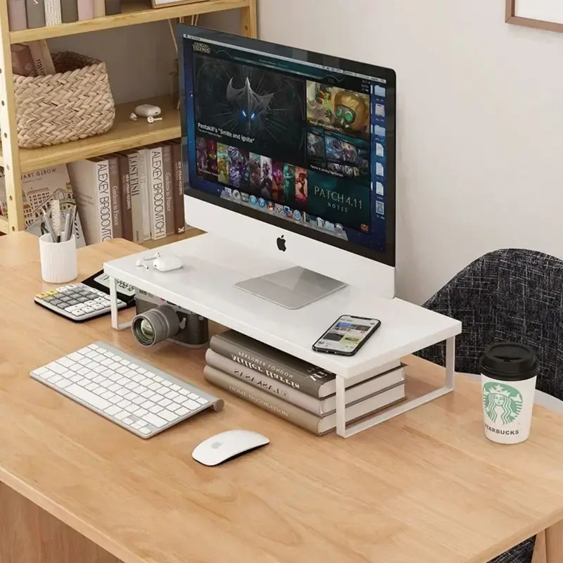 Soporte Creativo para Monitor  - Monitor Riser Wood reseña y precio