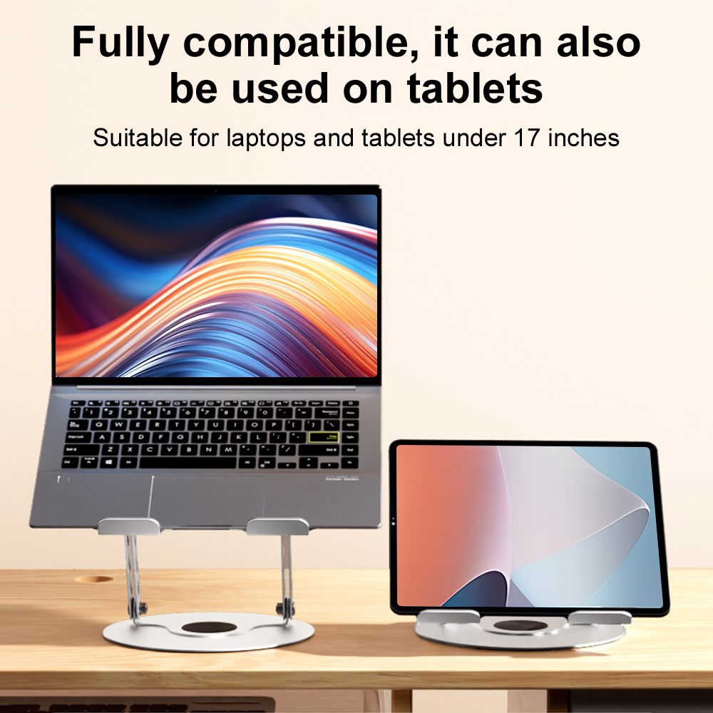 360 °   Soporte giratorio para - Desk Setup Riser reseña y precio