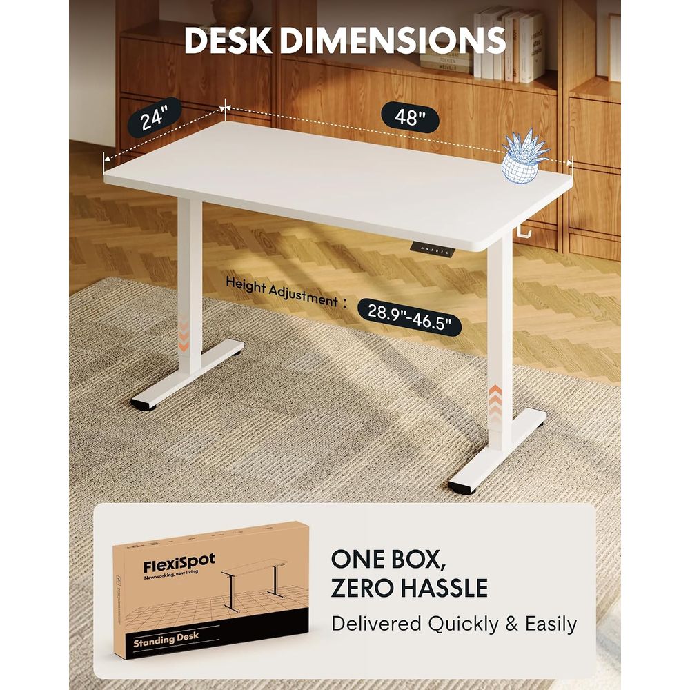 EN1 Escritorio de pie de una p - Desk Setup One Monitor reseña y precio