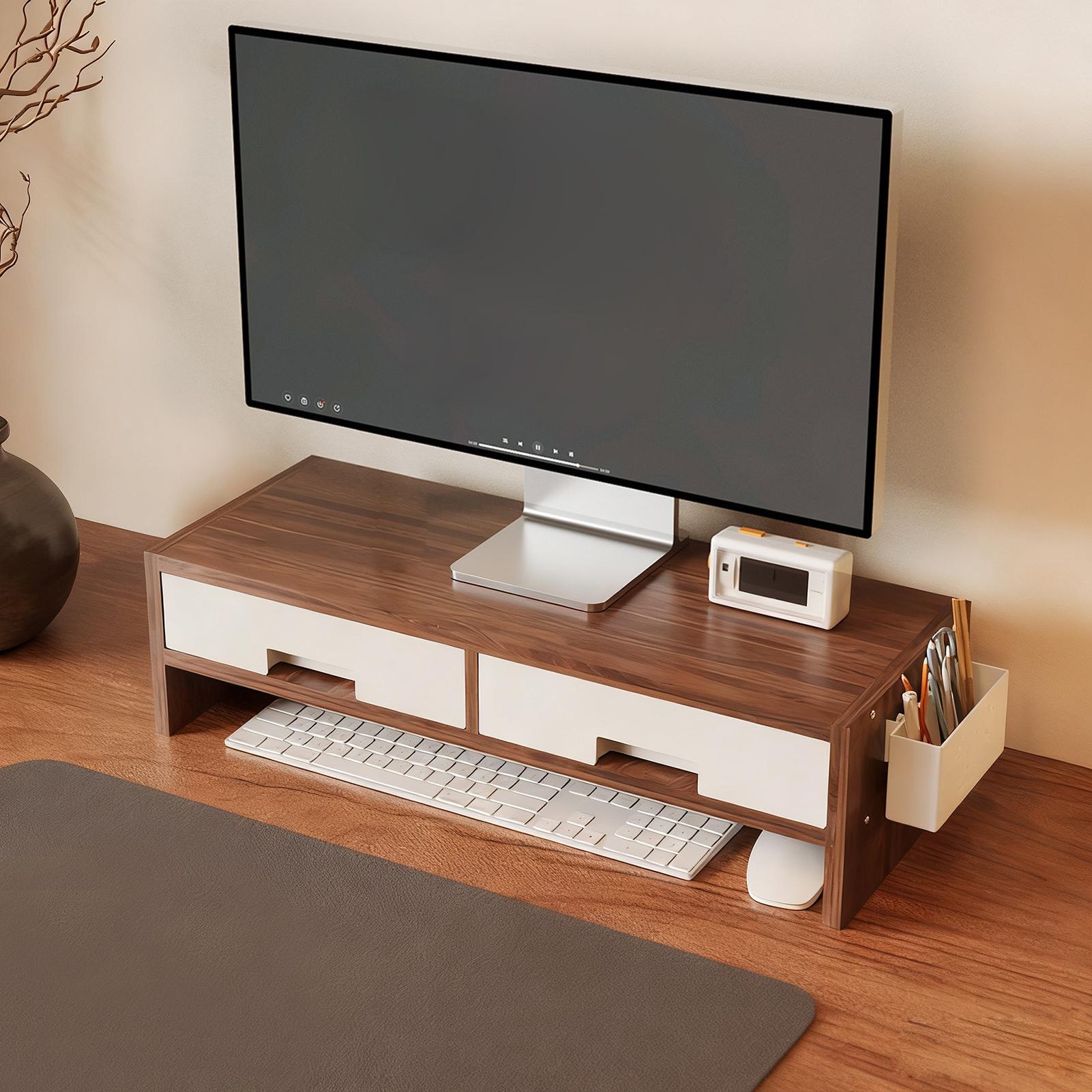 Soporte para Monitor de escrit - Desk Setup Riser reseña y precio
