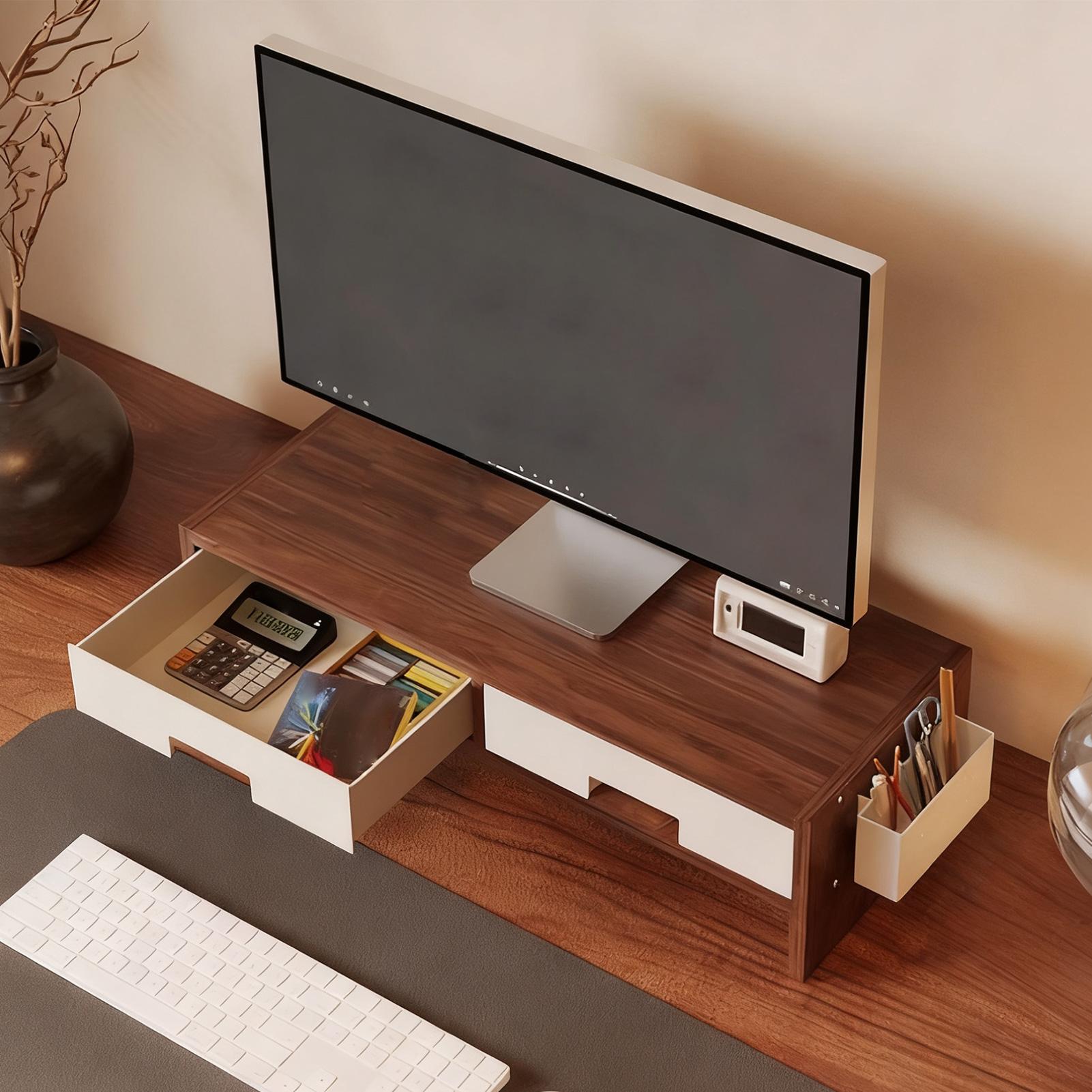 Soporte para Monitor de escrit - Desk Setup Riser reseña y precio