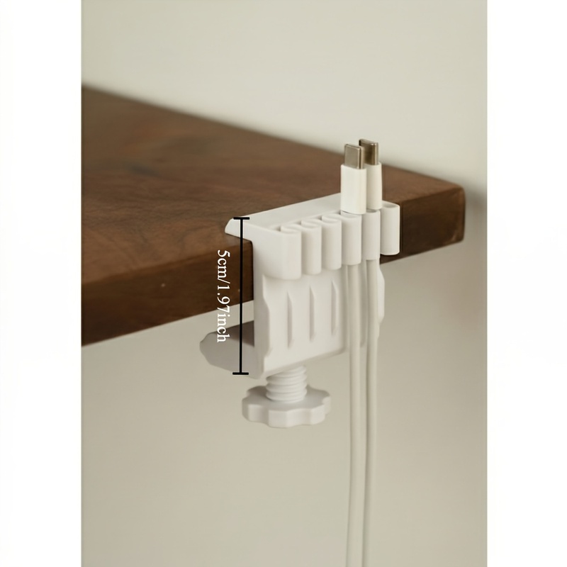 3 clips organizadores de cable - Desk Setup Equipment reseña y precio