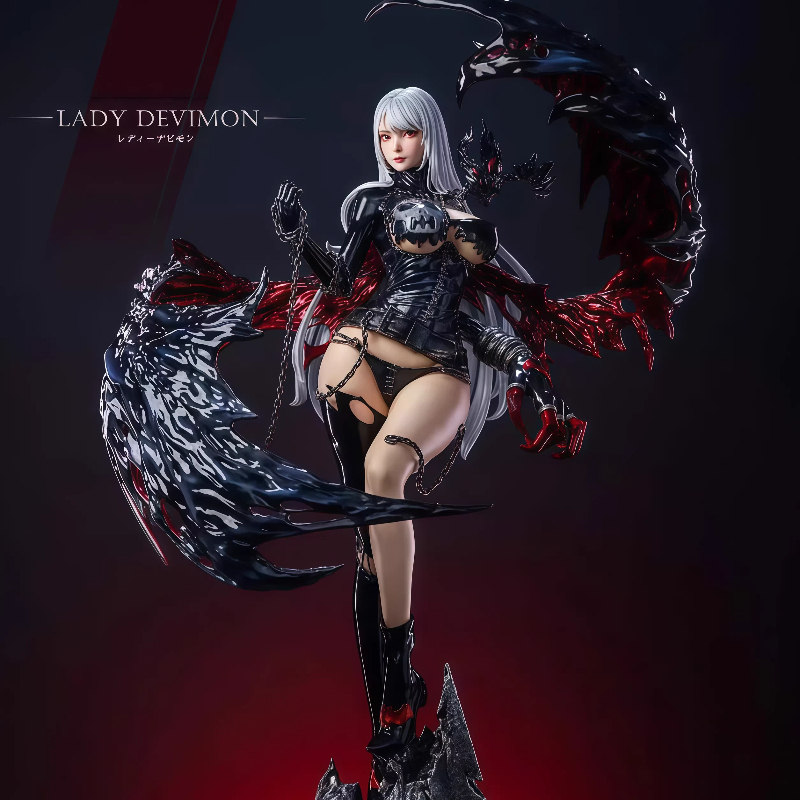 Figura de Anime Lady Devimon D - Desk Setup Anime reseña y precio