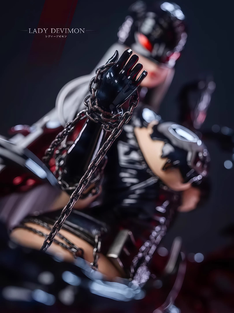 Figura de Anime Lady Devimon D - Desk Setup Anime reseña y precio