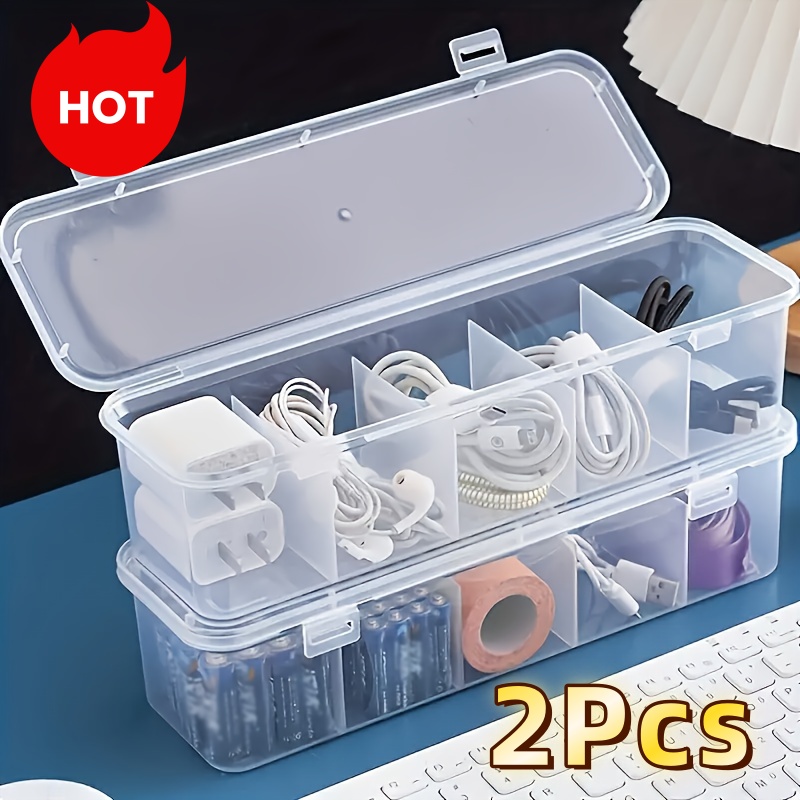 Caja organizadora de cables gr - Desk Setup Organizer reseña y precio