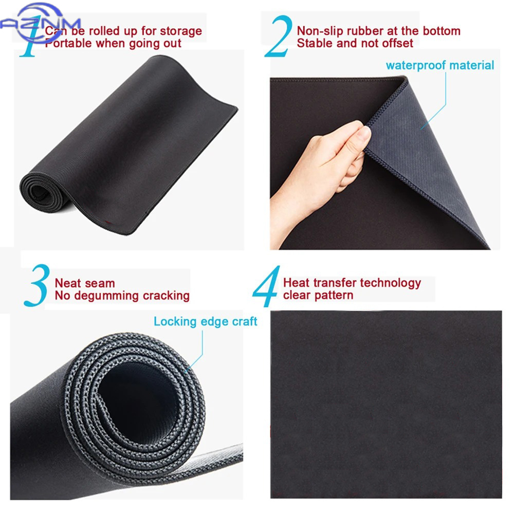 Alfombrilla de ratón grande Sk - Desk Setup Anime reseña y precio