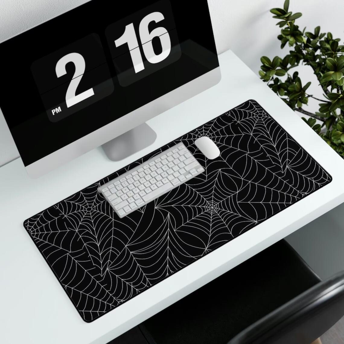 Alfombra de escritorio larga y - Desk Setup Tech reseña y precio