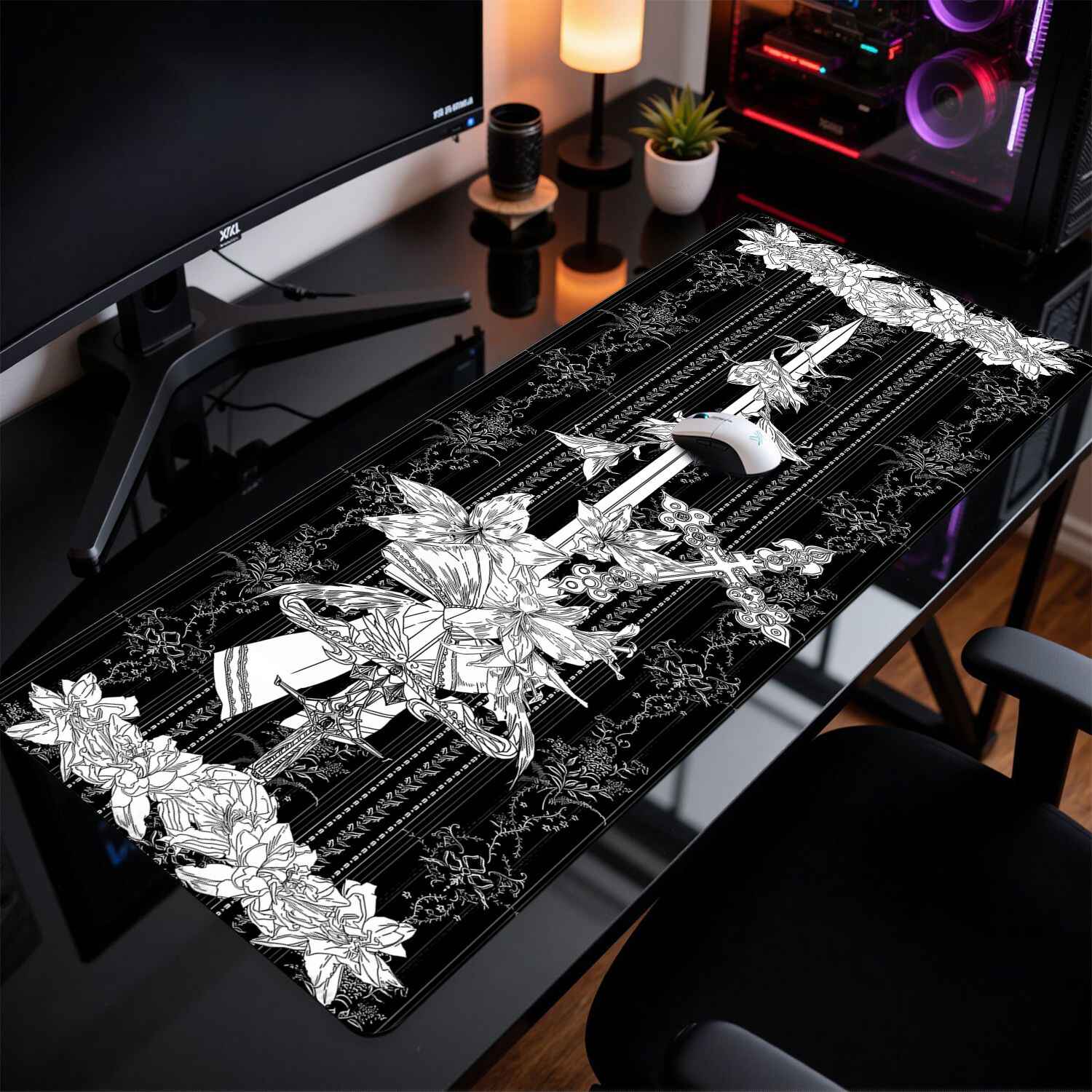 Divine Realm-guía para ratón c - Desk Setup Dark reseña y precio