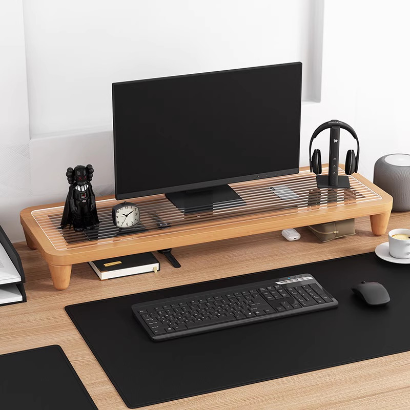 Soporte Elevador de Monitor co - Monitor Riser Wood reseña y precio