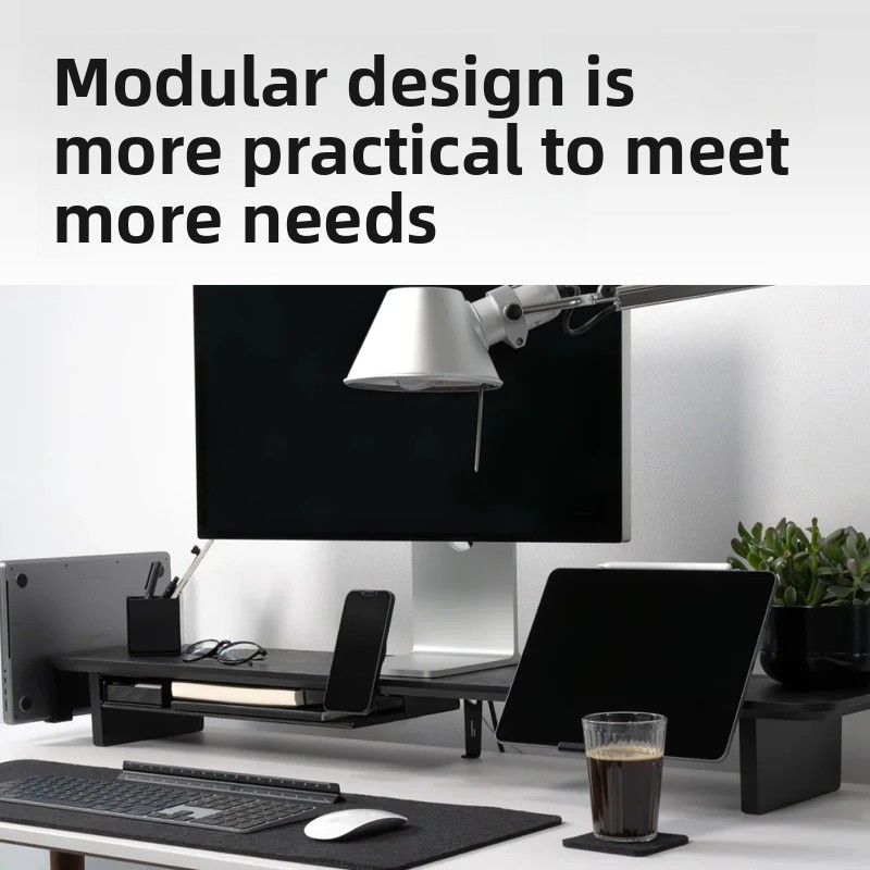 Soporte elevador de Monitor de - Desk Setup Riser reseña y precio