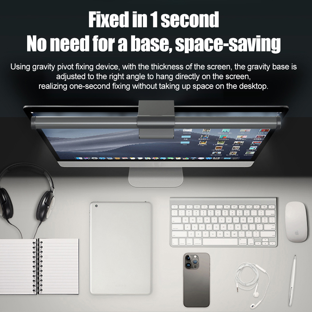 Barra de Luz LED Regulable par - Desk Setup Tech reseña y precio