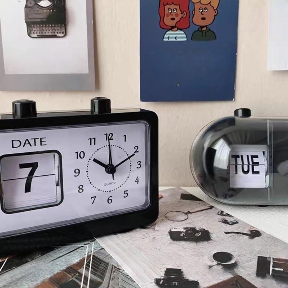 Reloj Calendario Electrónico c - Desk Setup Vintage reseña y precio