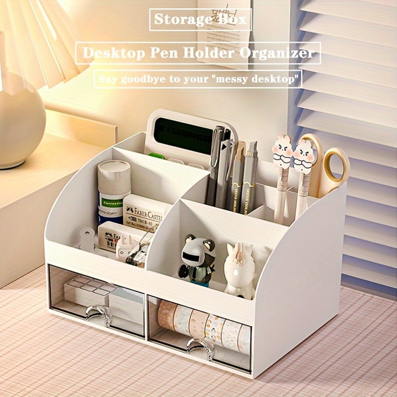 Organizador de Escritorio de 6 - Desk Setup Organizer reseña y precio