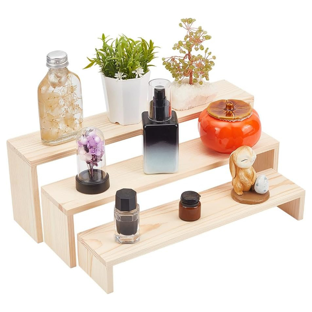 Soporte de exhibición de mader - Monitor Riser Wood reseña y precio