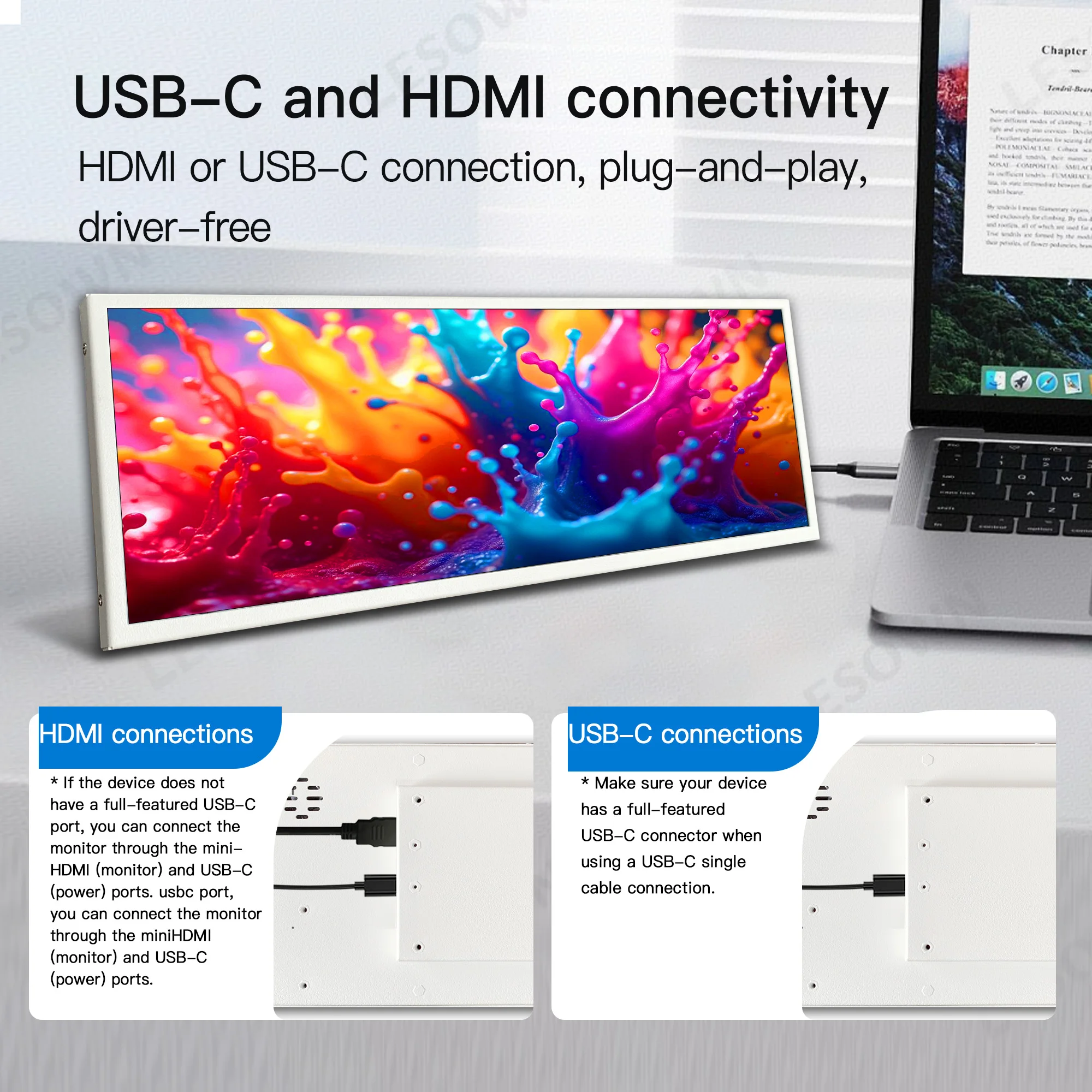 LESOWN Soporte VESA de 12.3 Pu - Desk Setup One Monitor reseña y precio