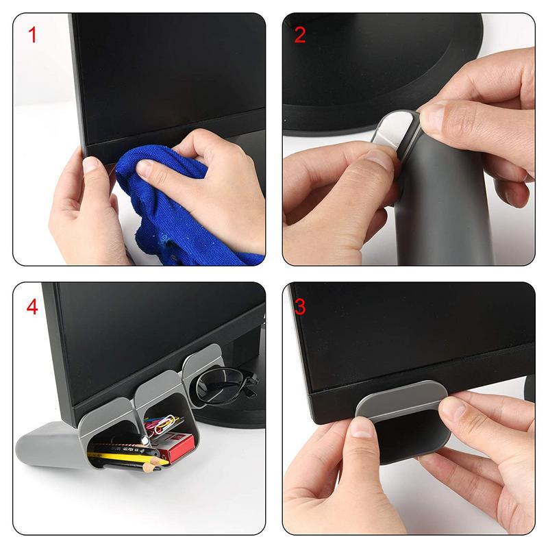 Portalápices de pantalla, sopo - Desk Setup Organizer reseña y precio