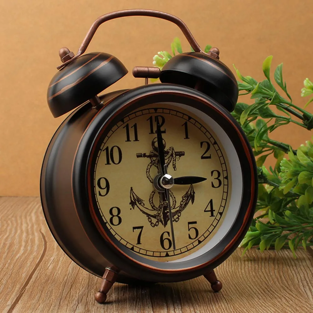 Reloj despertador con luz noct - Desk Setup Vintage reseña y precio