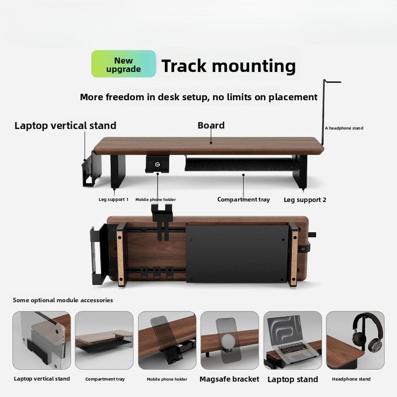 ¡Gran Oferta! Soporte Elevador - Monitor Riser Wood reseña y precio