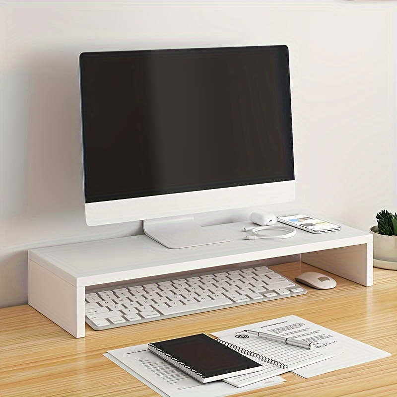 Soporte de madera espacioso pa - Monitor Riser Wood reseña y precio