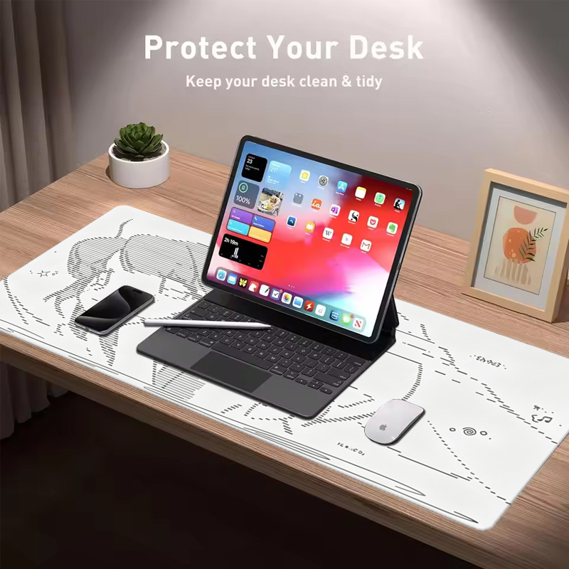 Alfombrilla de Ratón de Cuero  - Desk Setup Cute reseña y precio