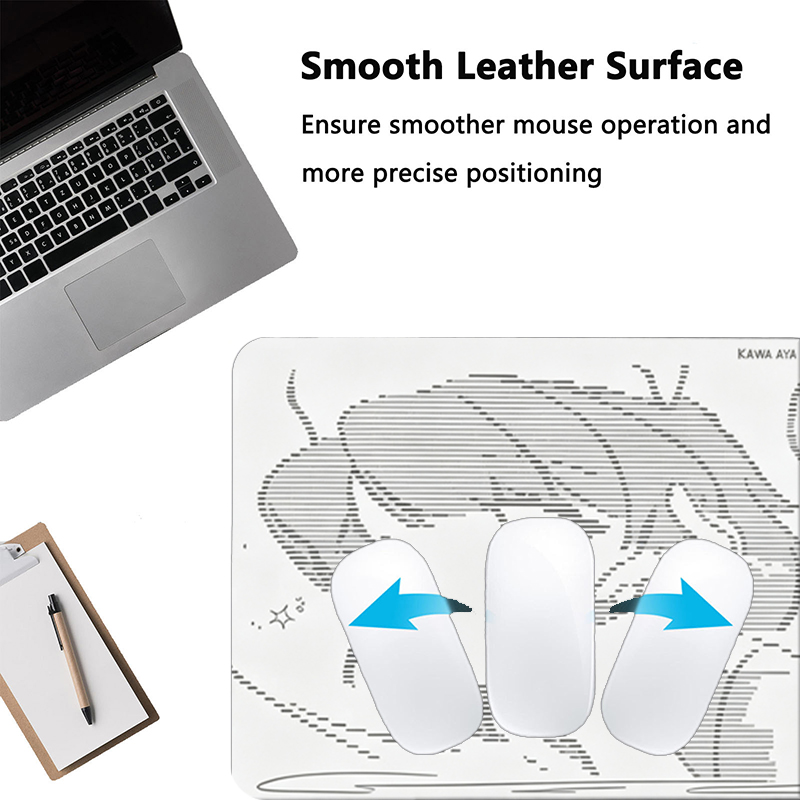 Alfombrilla de Ratón de Cuero  - Desk Setup Cute reseña y precio